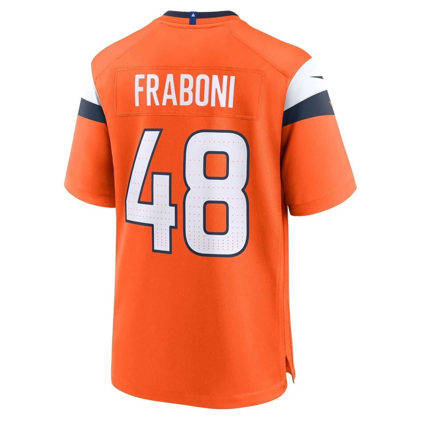 Mitchell Fraboni Denver Broncos  Team Game Jersey -  Orange