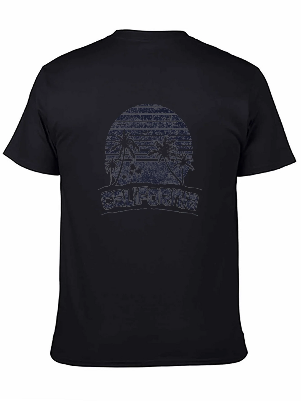 California Graphic T-Shirt - Black