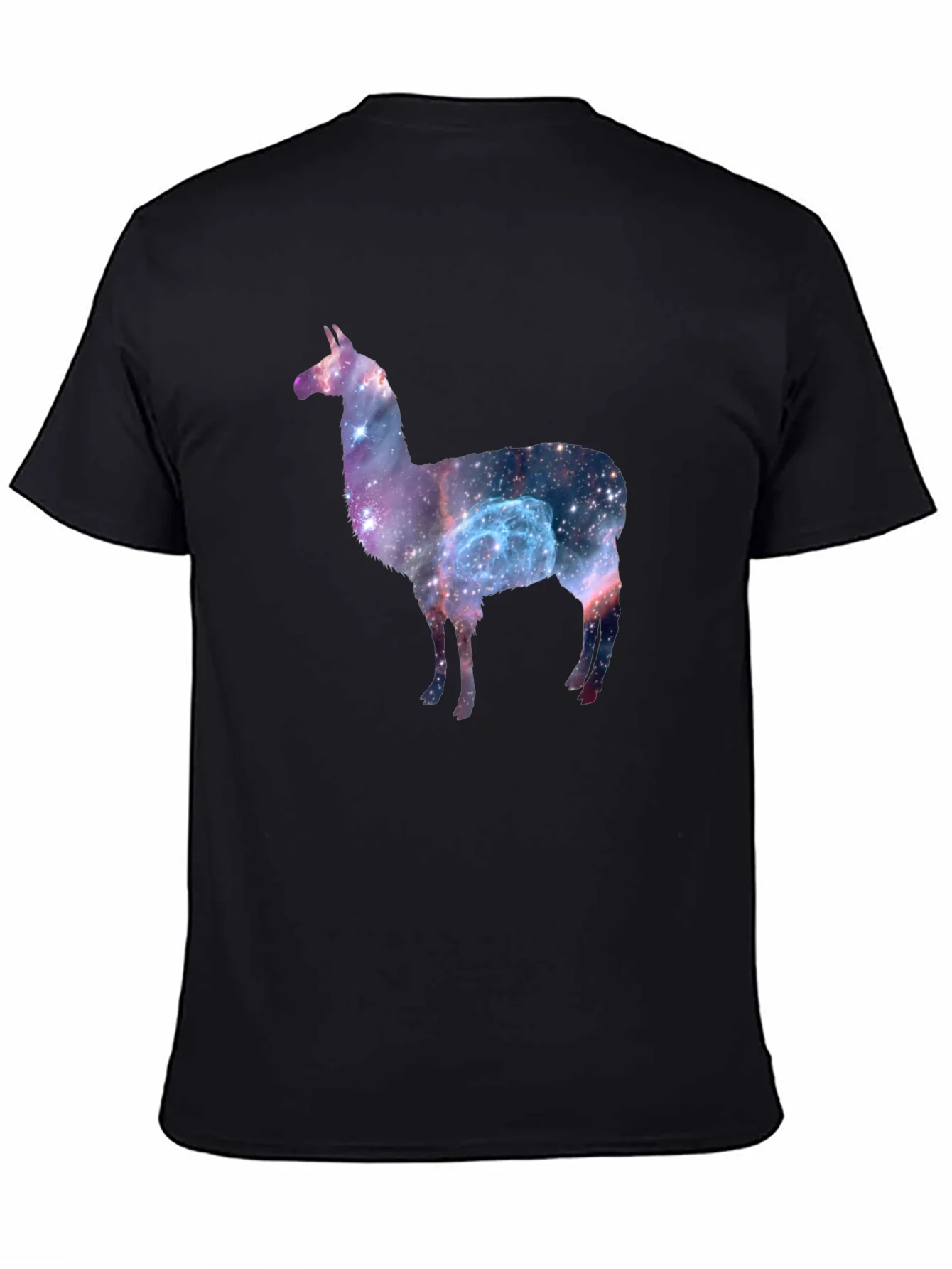 Galaxy Llama Tee - Cosmic Style!