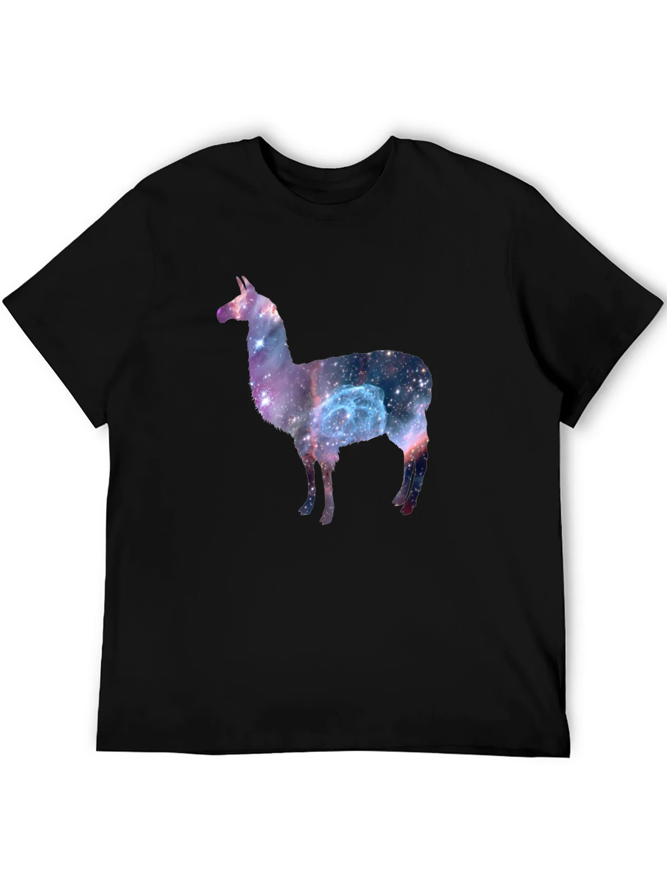 Galaxy Llama Tee - Cosmic Style!