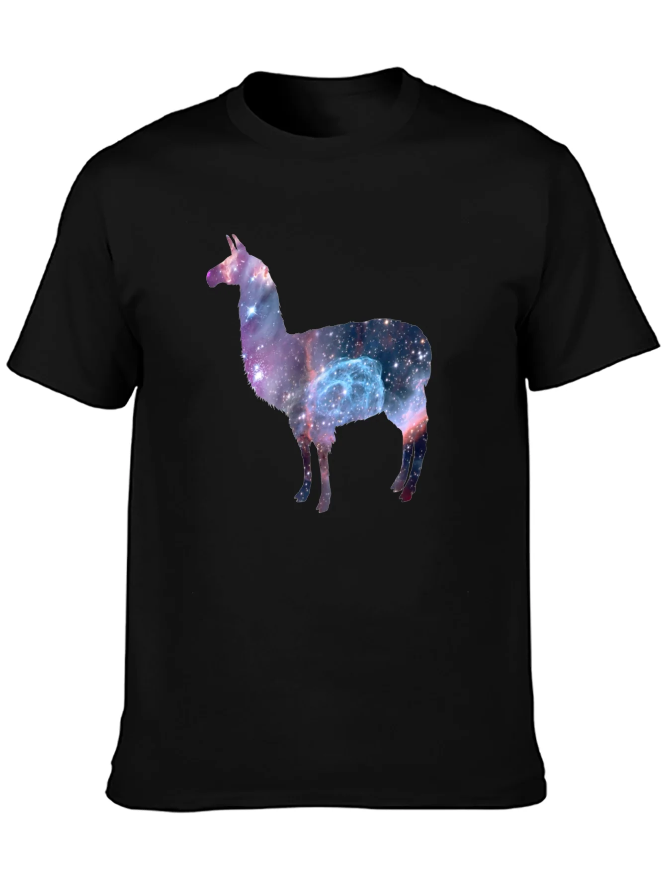 Galaxy Llama Tee - Cosmic Style!