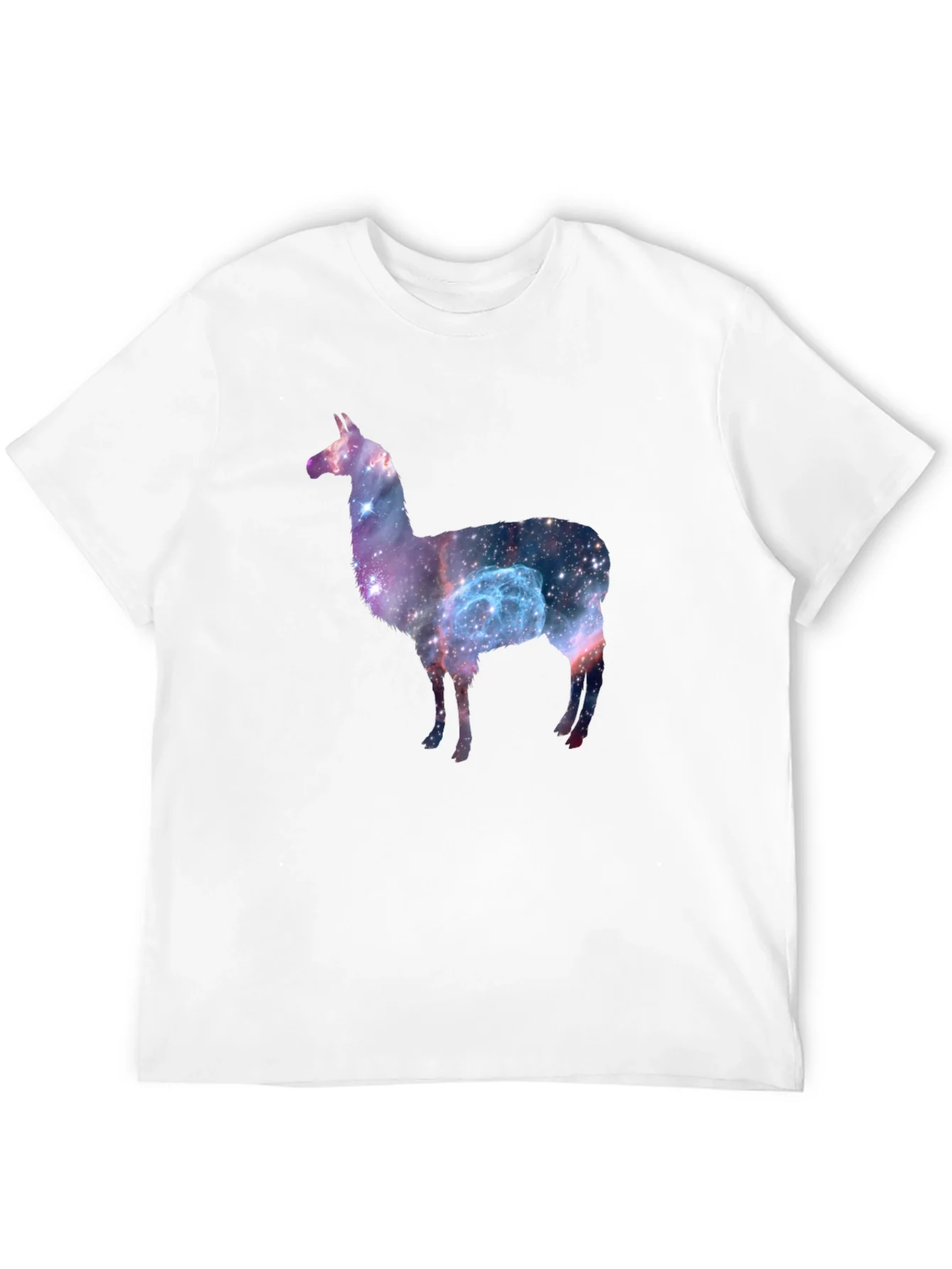 Galaxy Llama Tee - Cosmic Style!