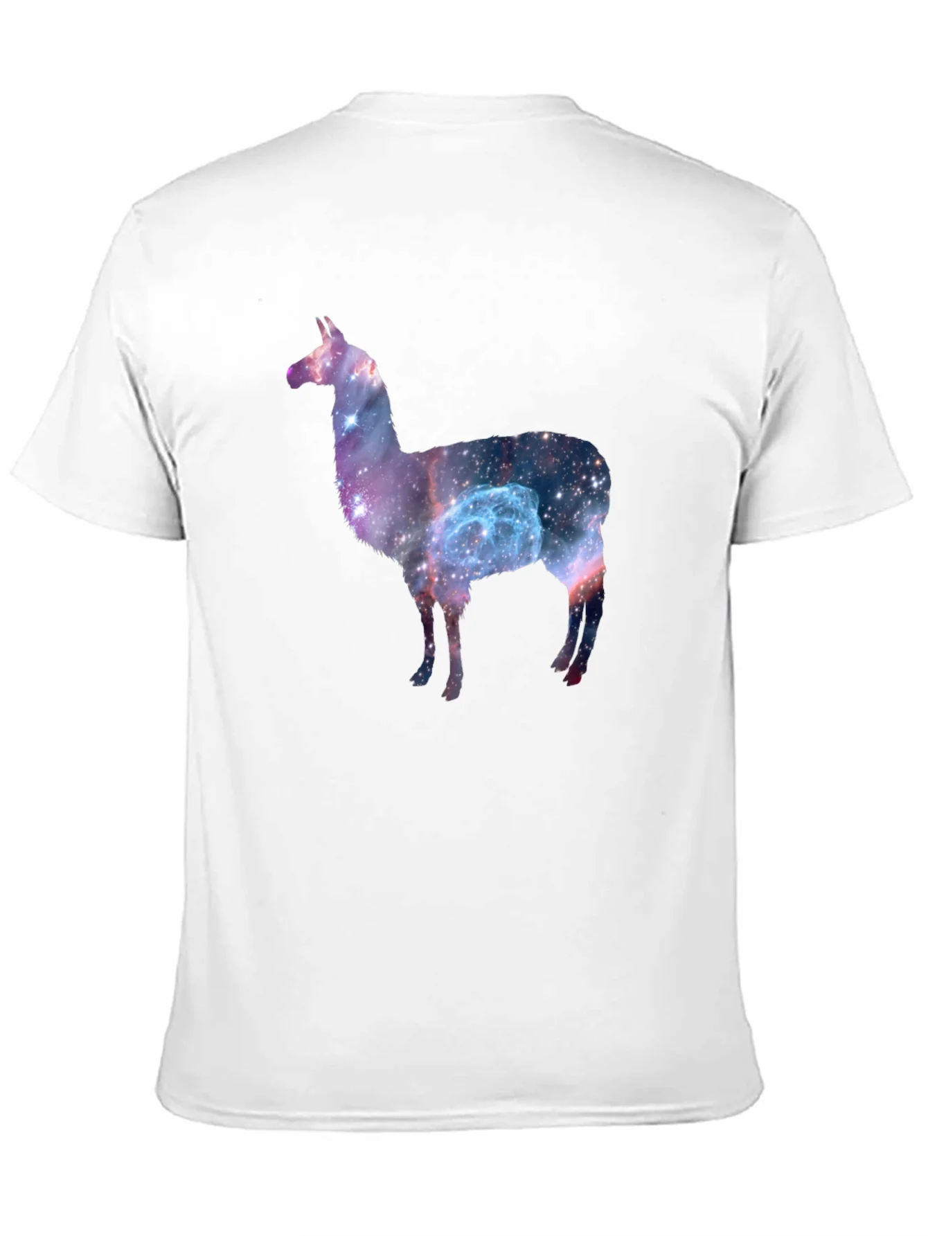 Galaxy Llama Tee - Cosmic Style!