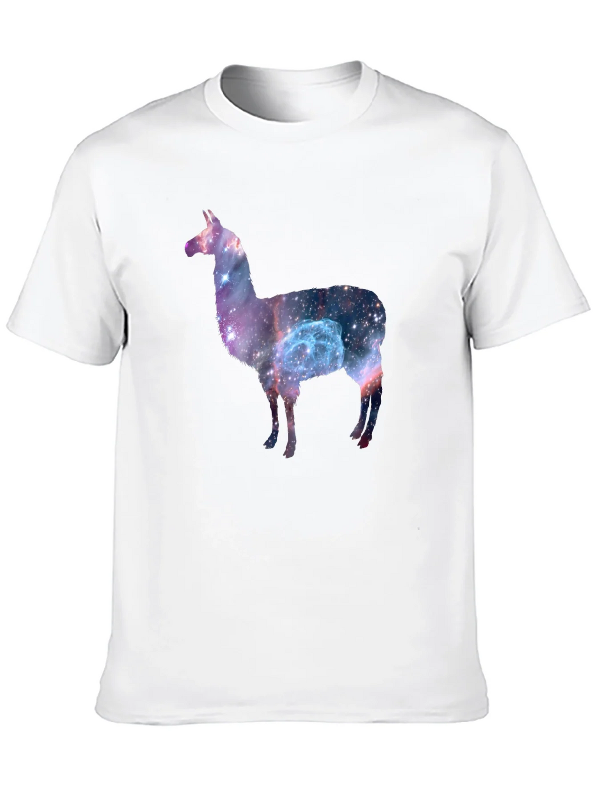 Galaxy Llama Tee - Cosmic Style!