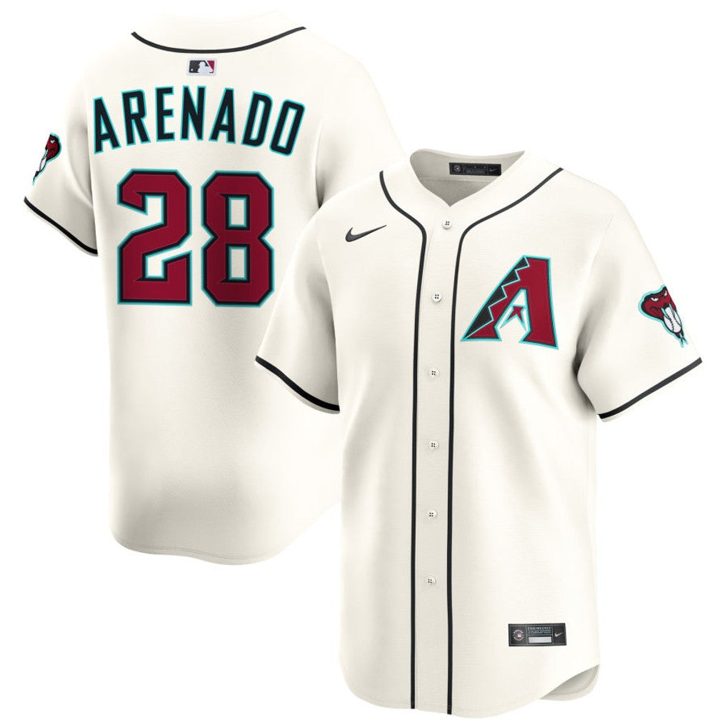 Nolan Arenado Arizona Diamondbacks Home Jersey  Cream