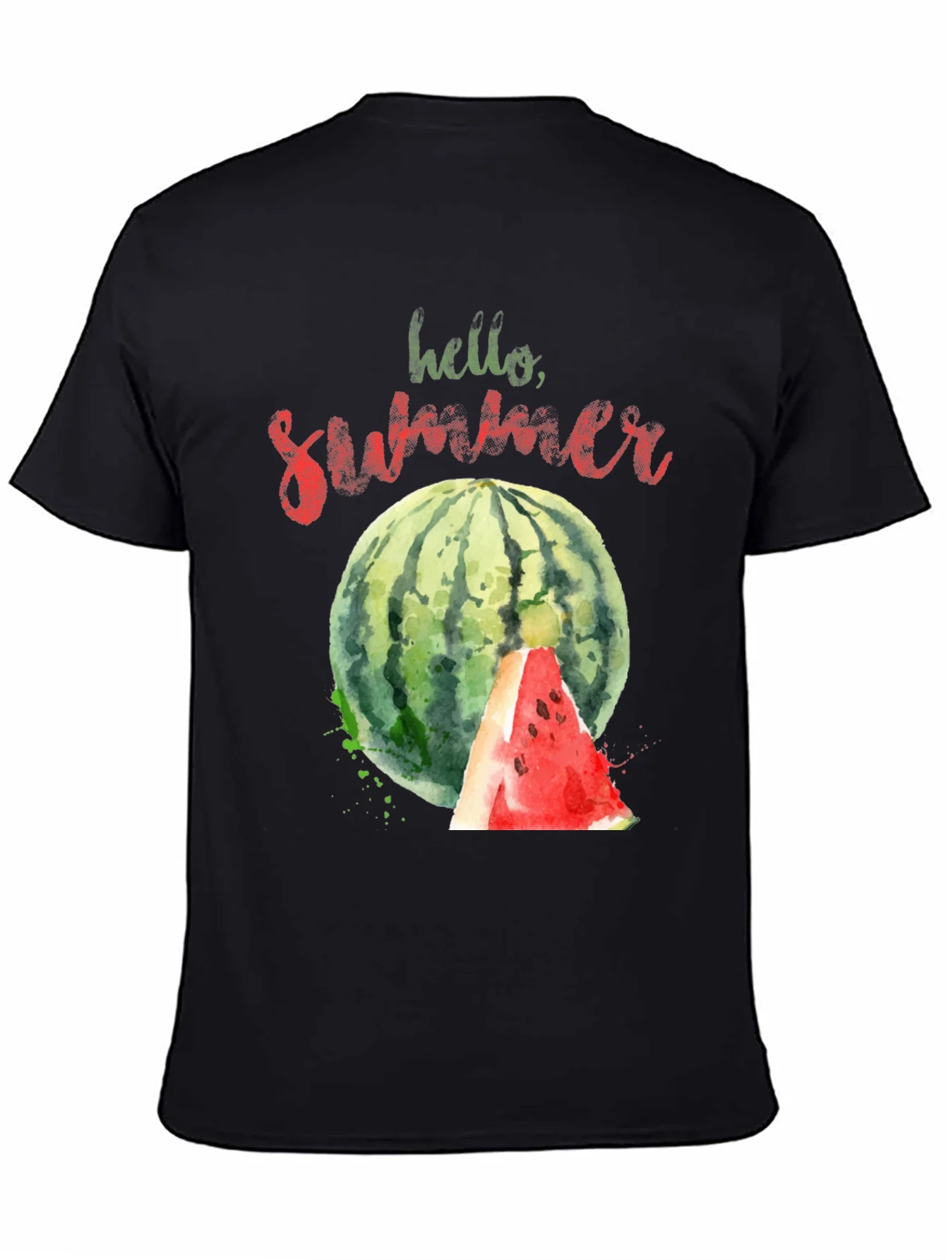 Hello Summer Watermelon Graphic Tee