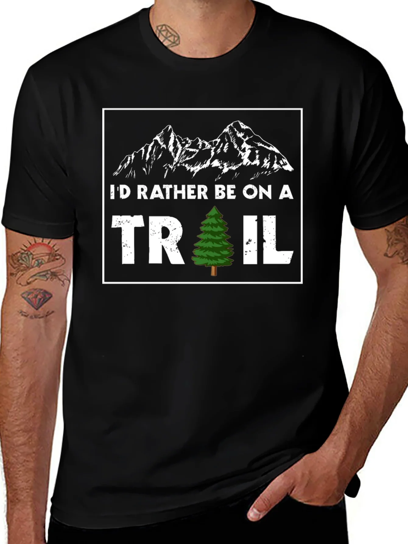 Id Rather Be On A Trail T-Shirt