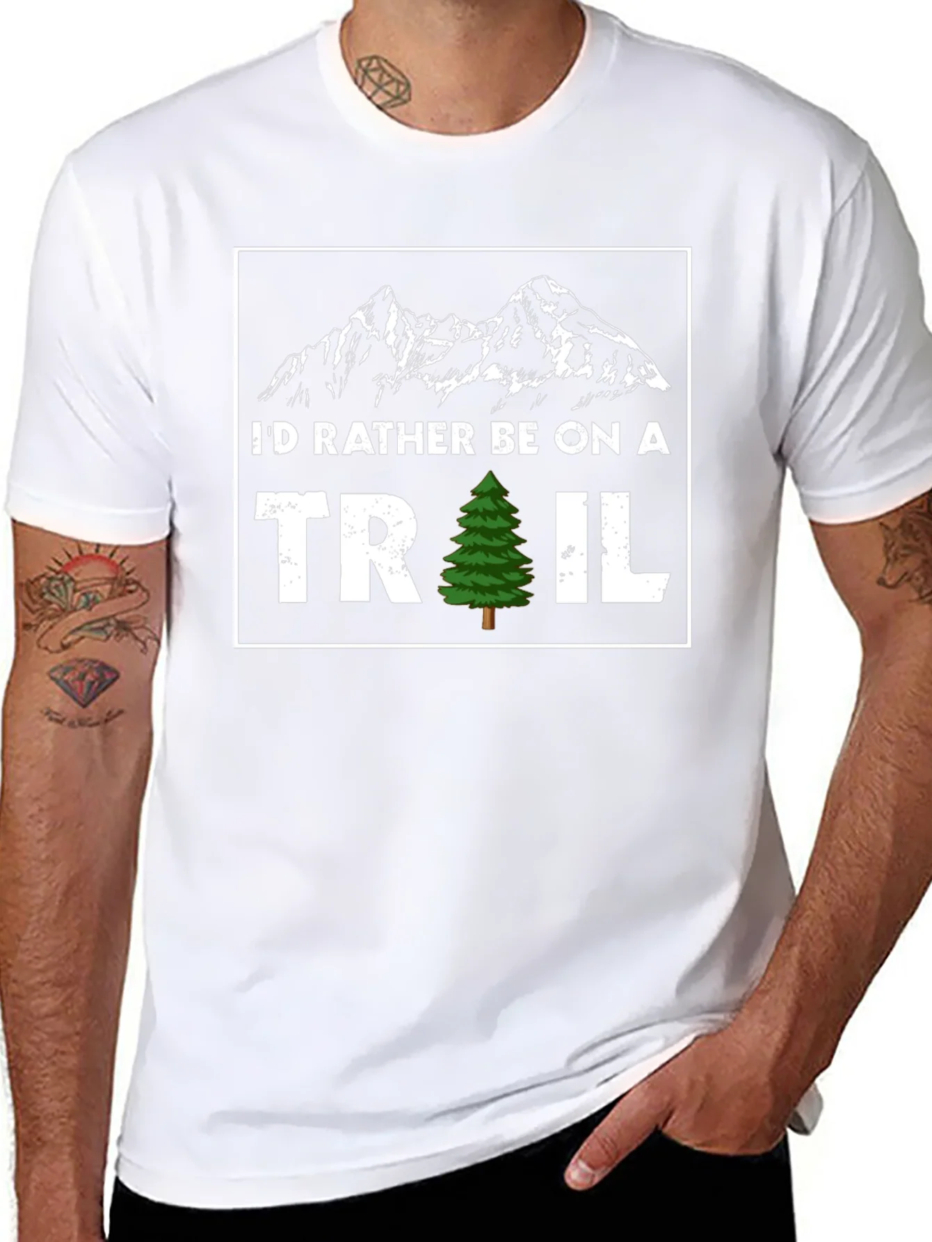 Id Rather Be On A Trail T-Shirt