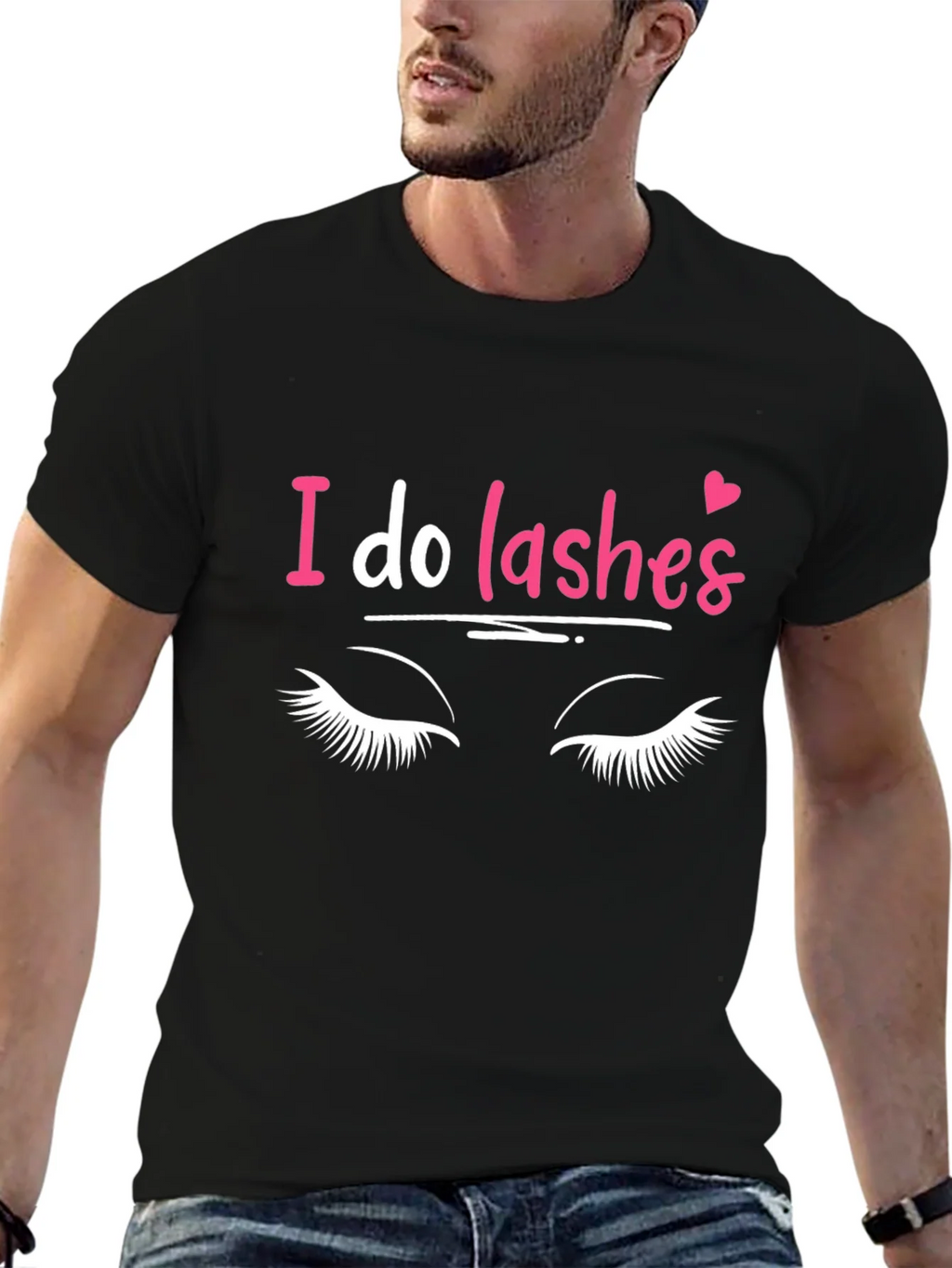 I Do Lashes Graphic Tee - Eyelash Extension T-Shirt