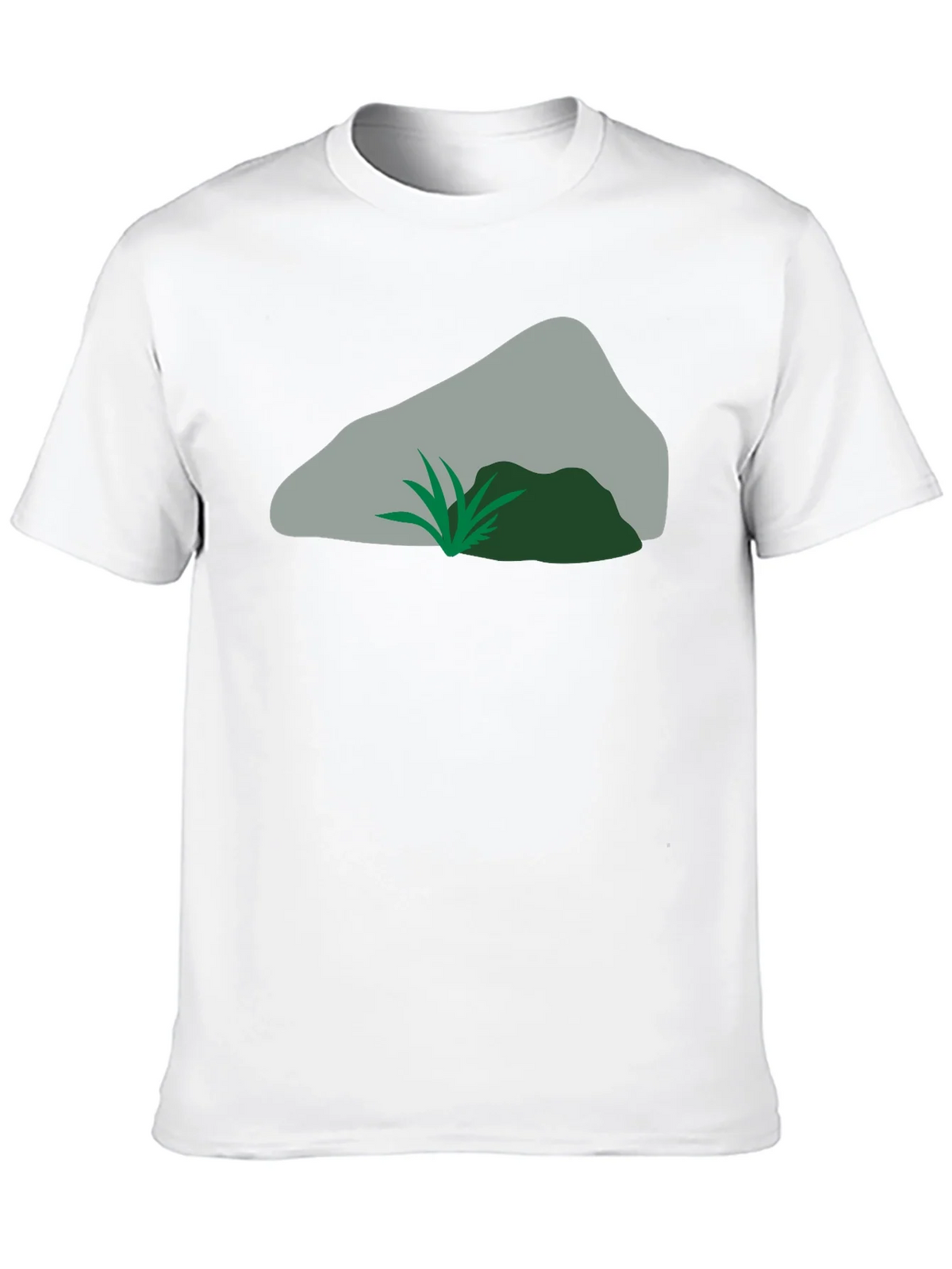 Nature Rock Graphic Tee - Cool Casual Style