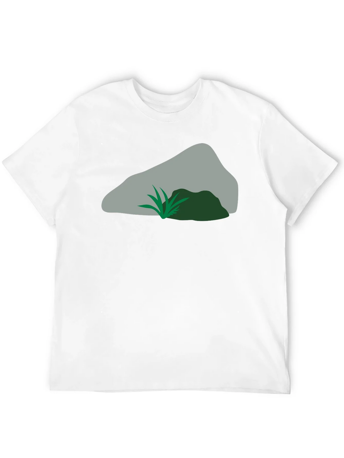 Nature Rock Graphic Tee - Cool Casual Style