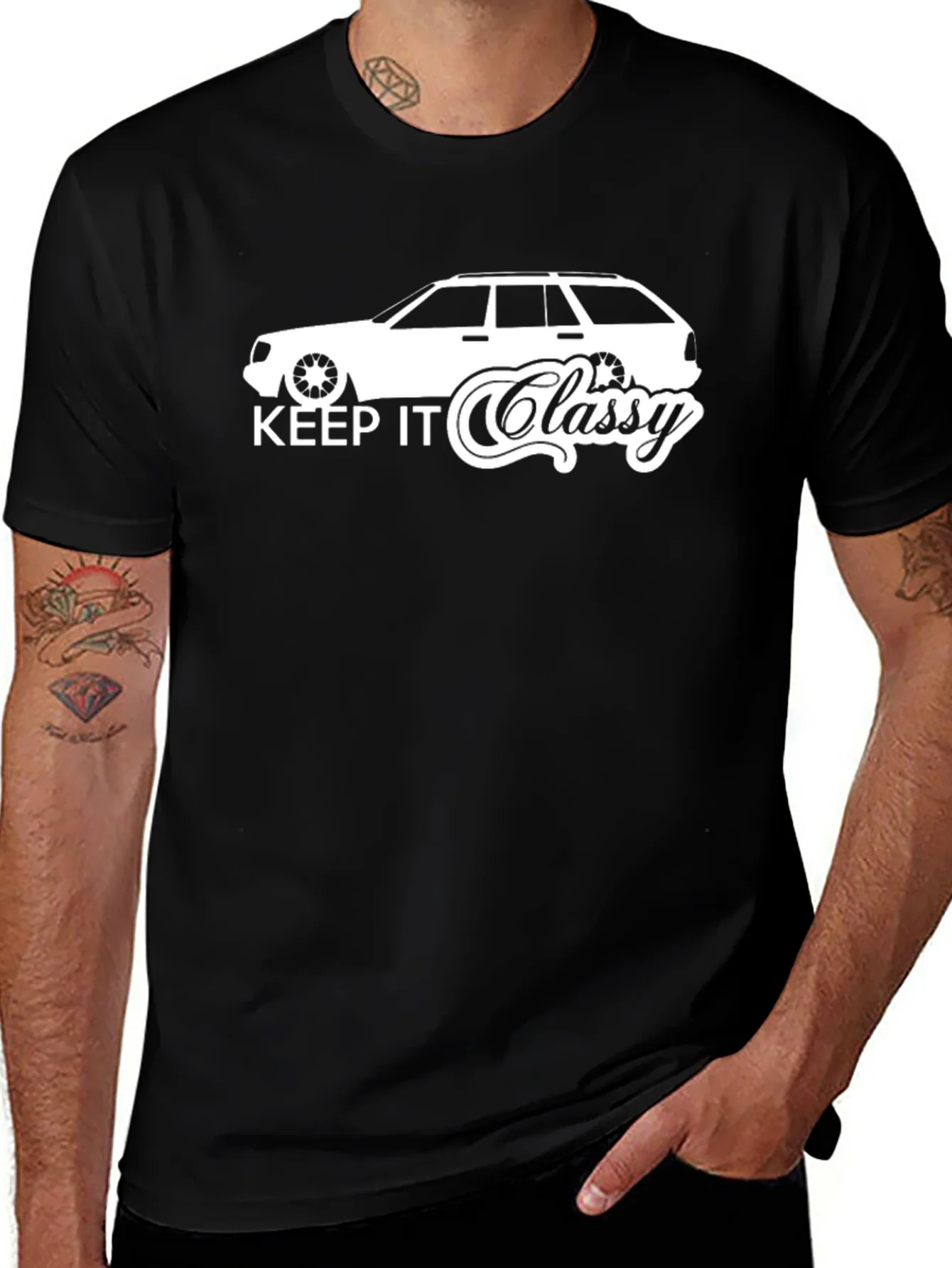 Keep It Classy Tee - Black Car Lover T-Shirt