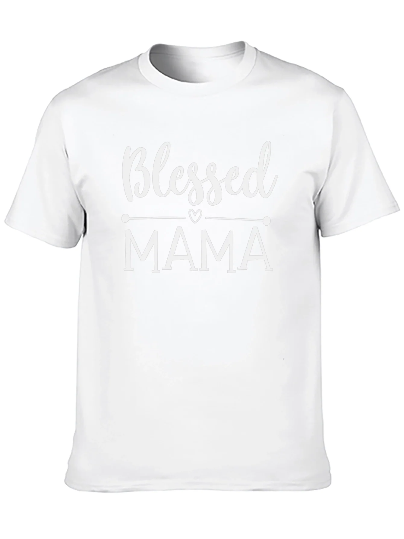 Blessed Mama Graphic Tee - Stylish Mothers Day Gift