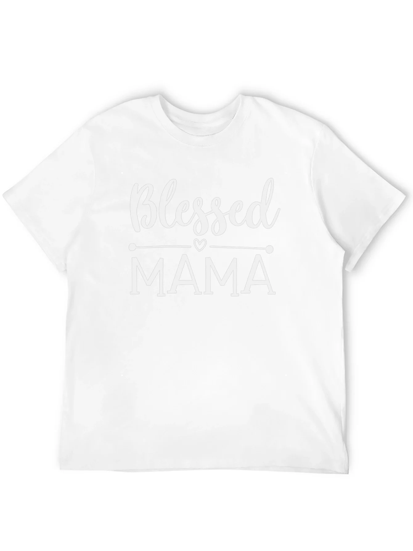 Blessed Mama Graphic Tee - Stylish Mothers Day Gift