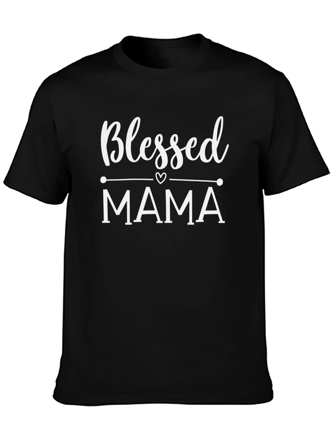 Blessed Mama Graphic Tee - Stylish Mothers Day Gift