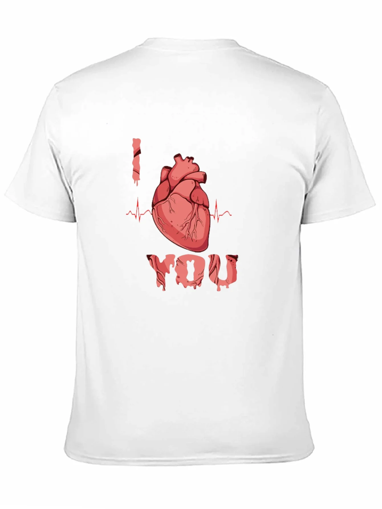 I Heart You T-Shirt - Anatomical Heart Design
