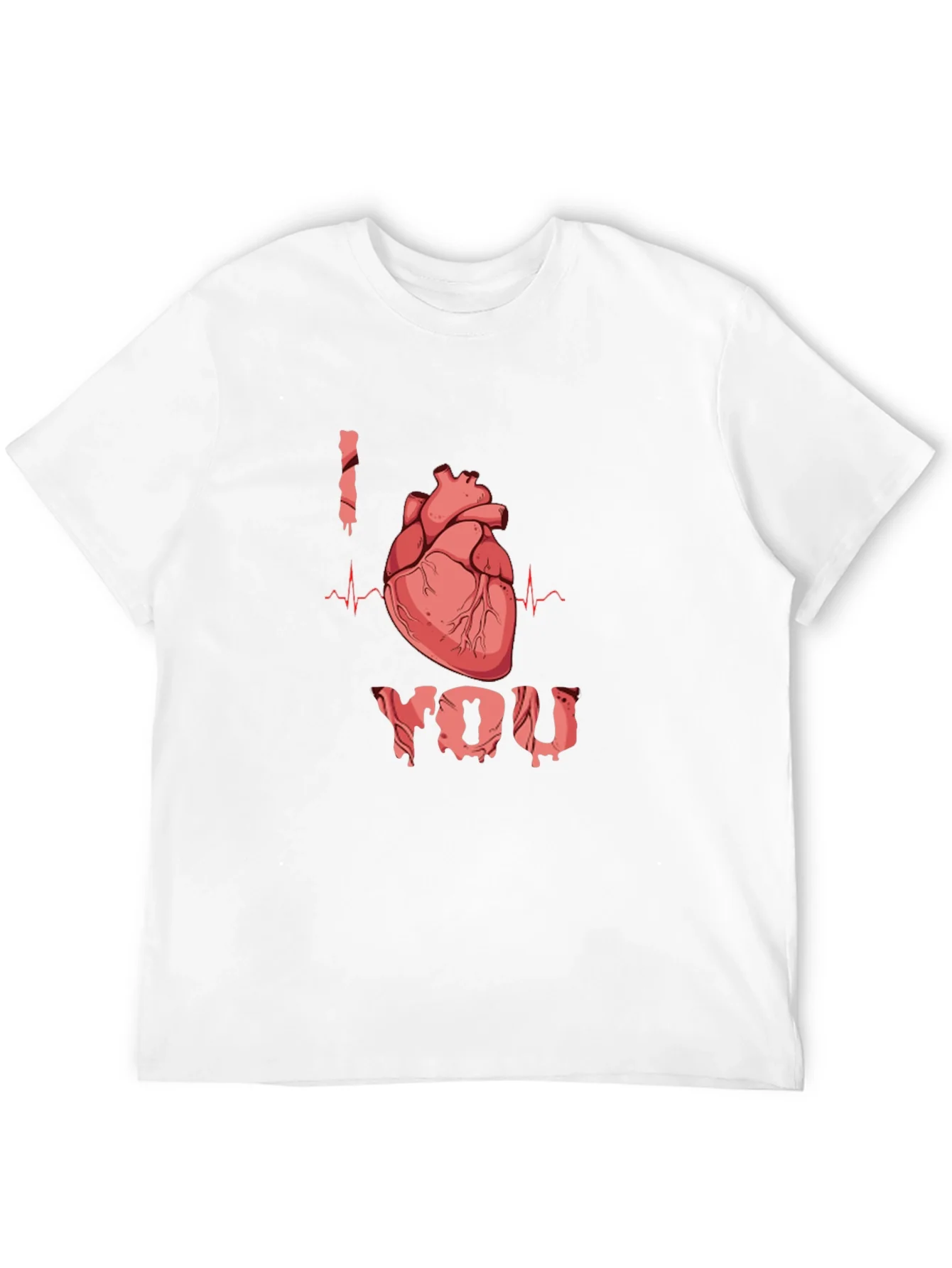 I Heart You T-Shirt - Anatomical Heart Design