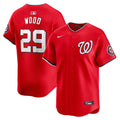 James Wood Washington Nationals Alternate Jersey - Red
