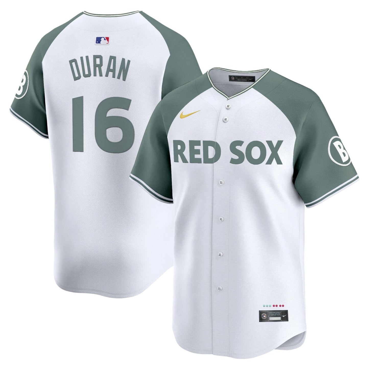 Jarren Duran Boston Red Sox Alternate City Connect Theme Jersey  White