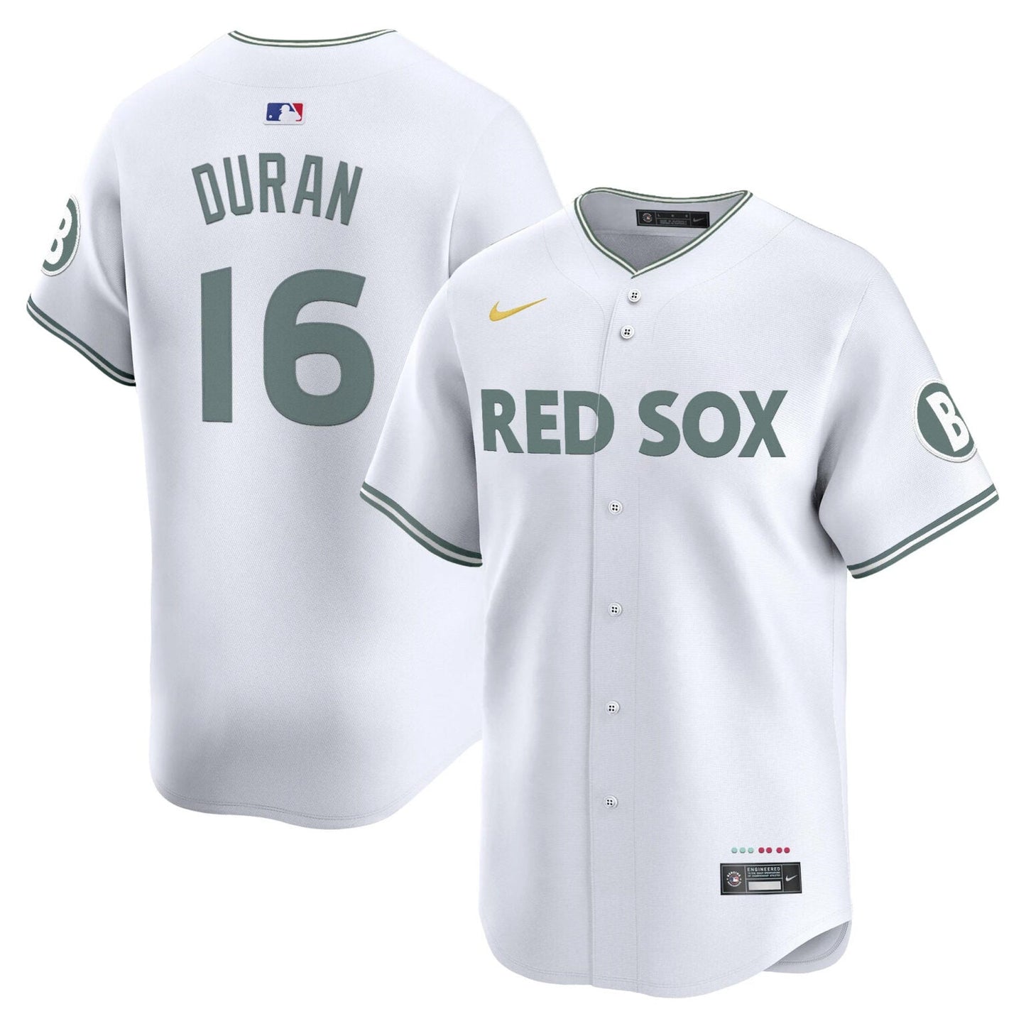 Jarren Duran Boston Red Sox City Connect Theme Jersey  White