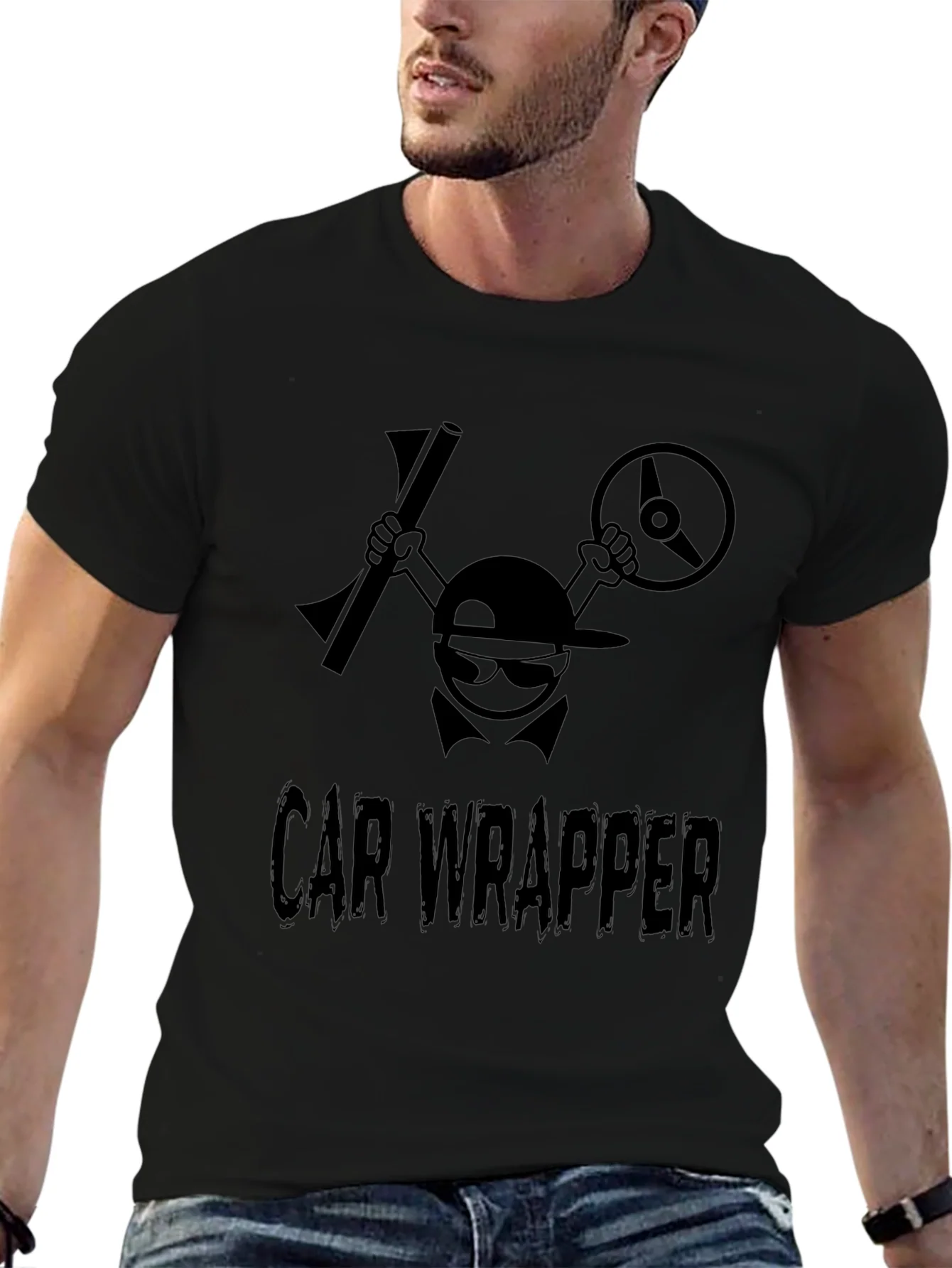 Car Wrapper Graphic Tee
