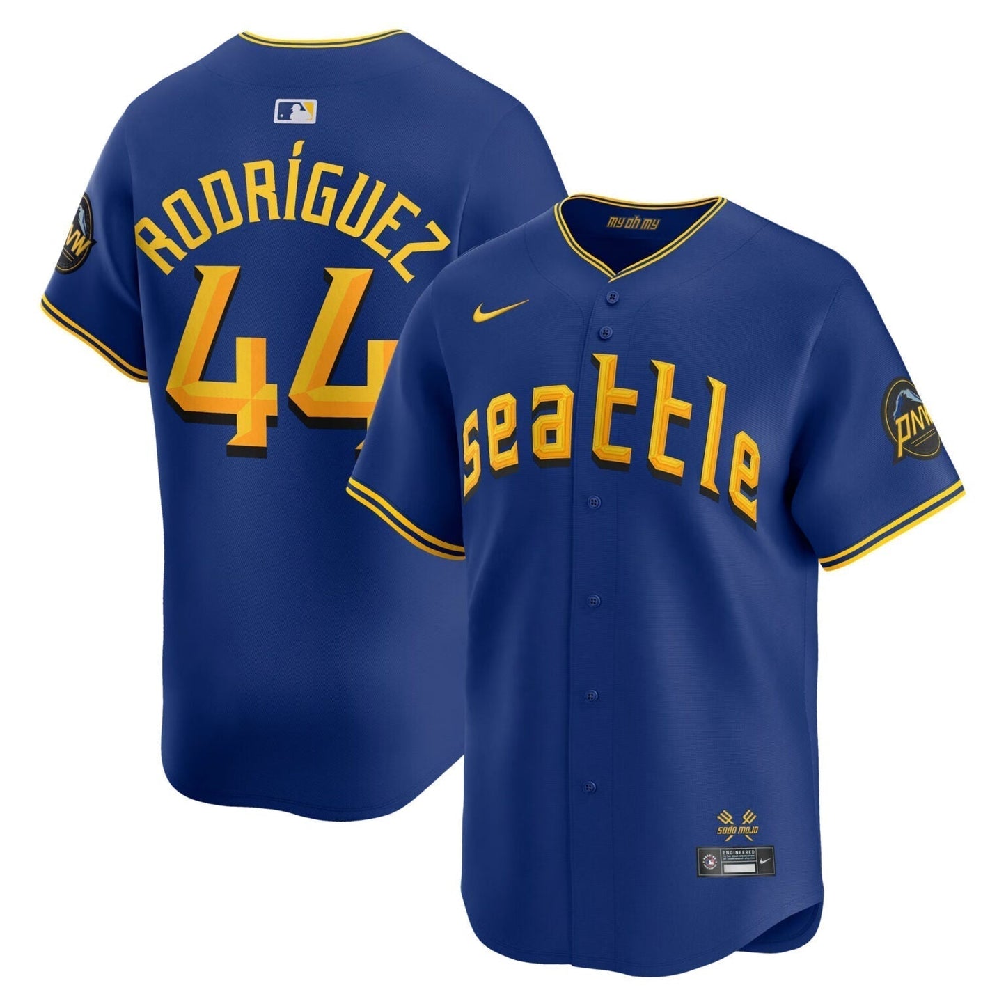 Julio Rodriguez Seattle Mariners City Connect Limited Jersey  Royal Blue