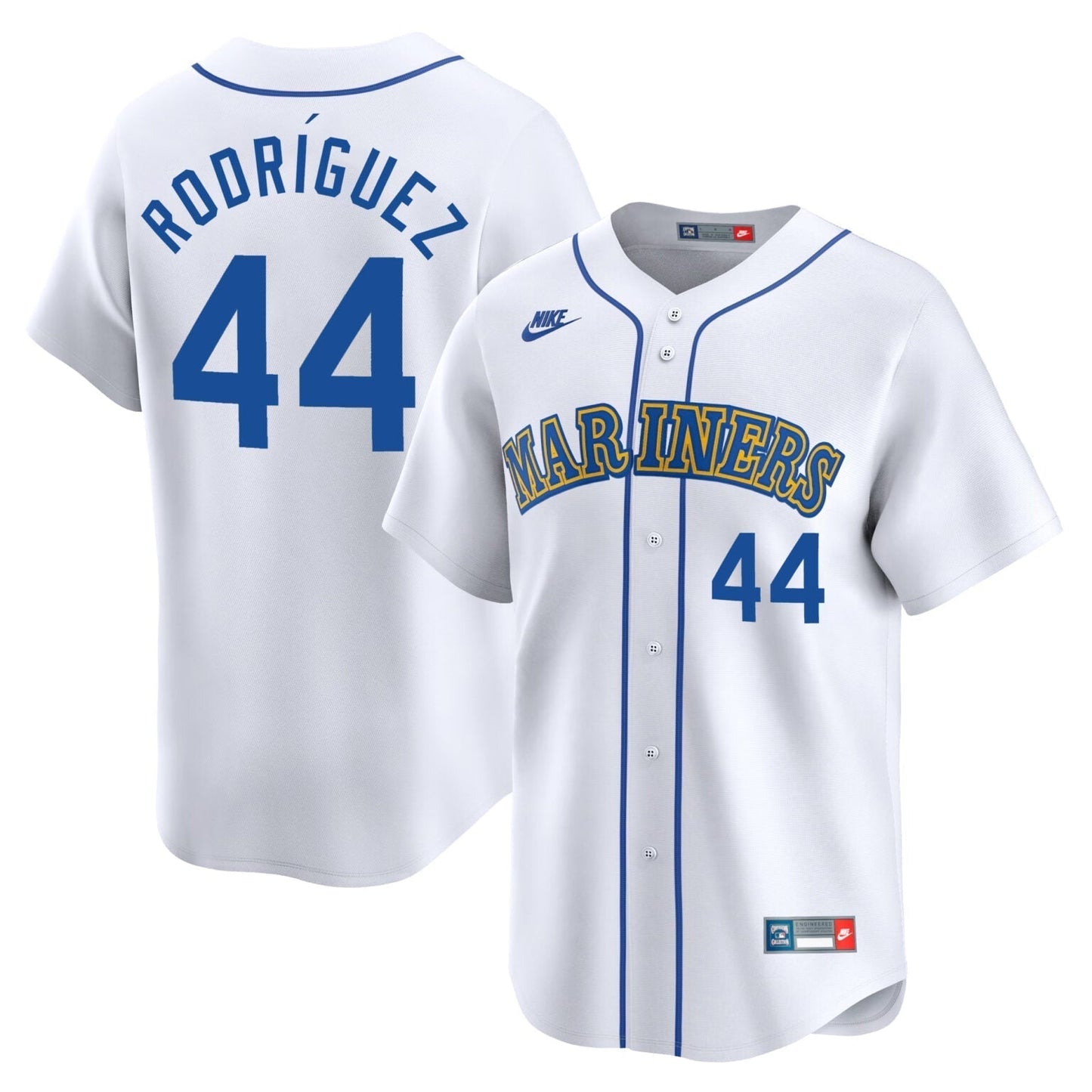 Julio Rodriguez Seattle Mariners Cooperstown Collection Jersey  White