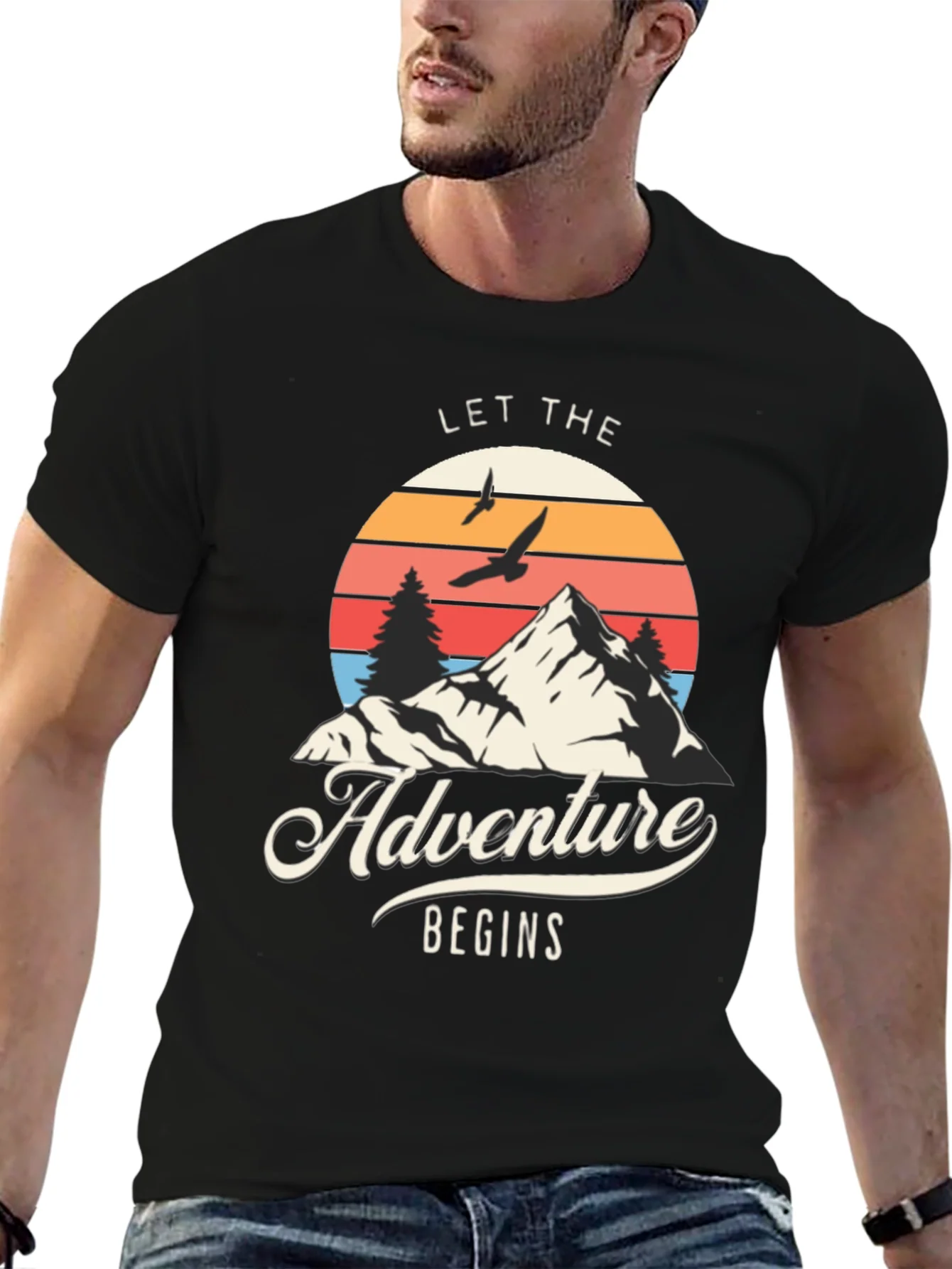 Adventure Begins Graphic Tee