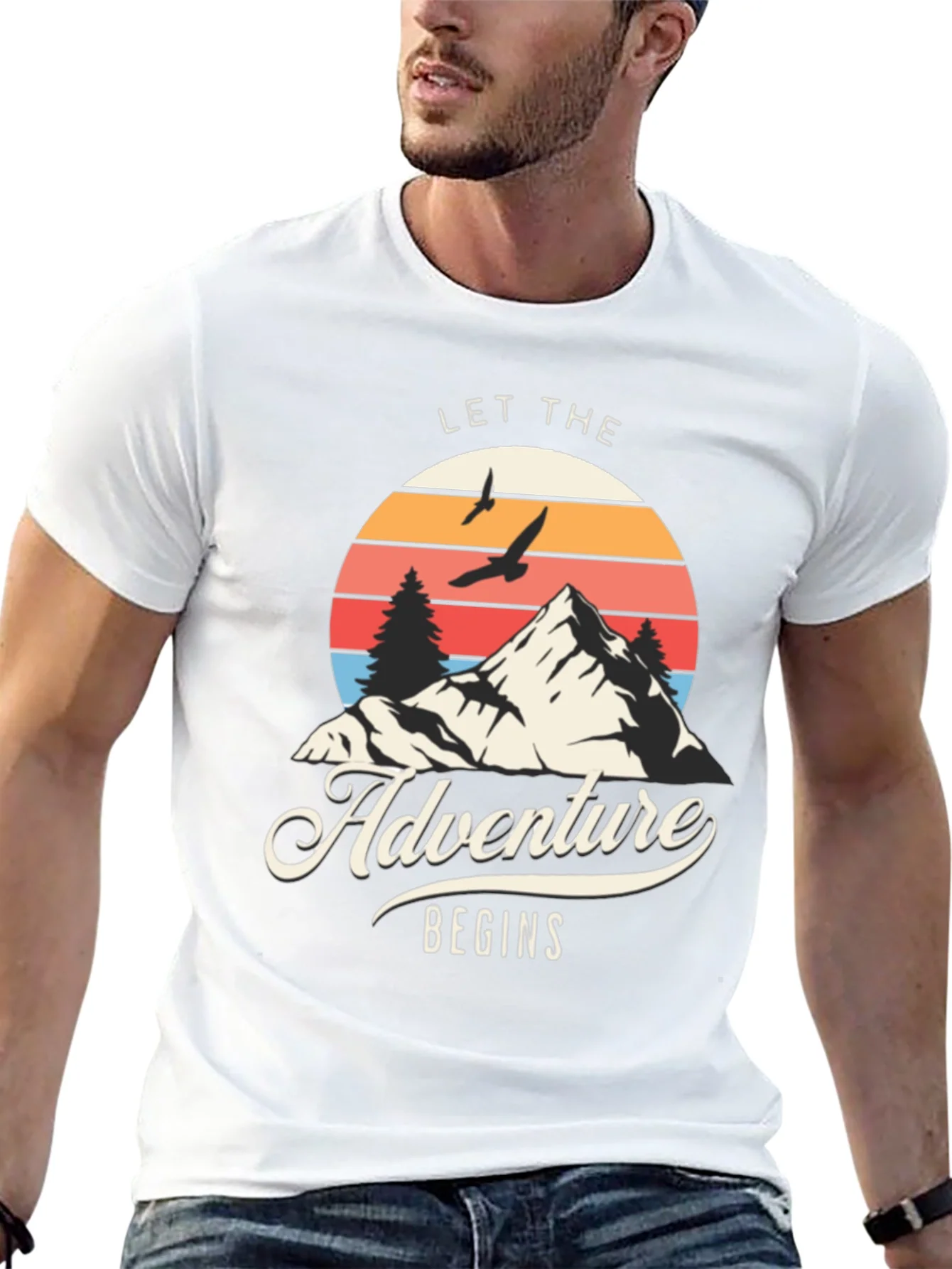 Adventure Begins Graphic Tee