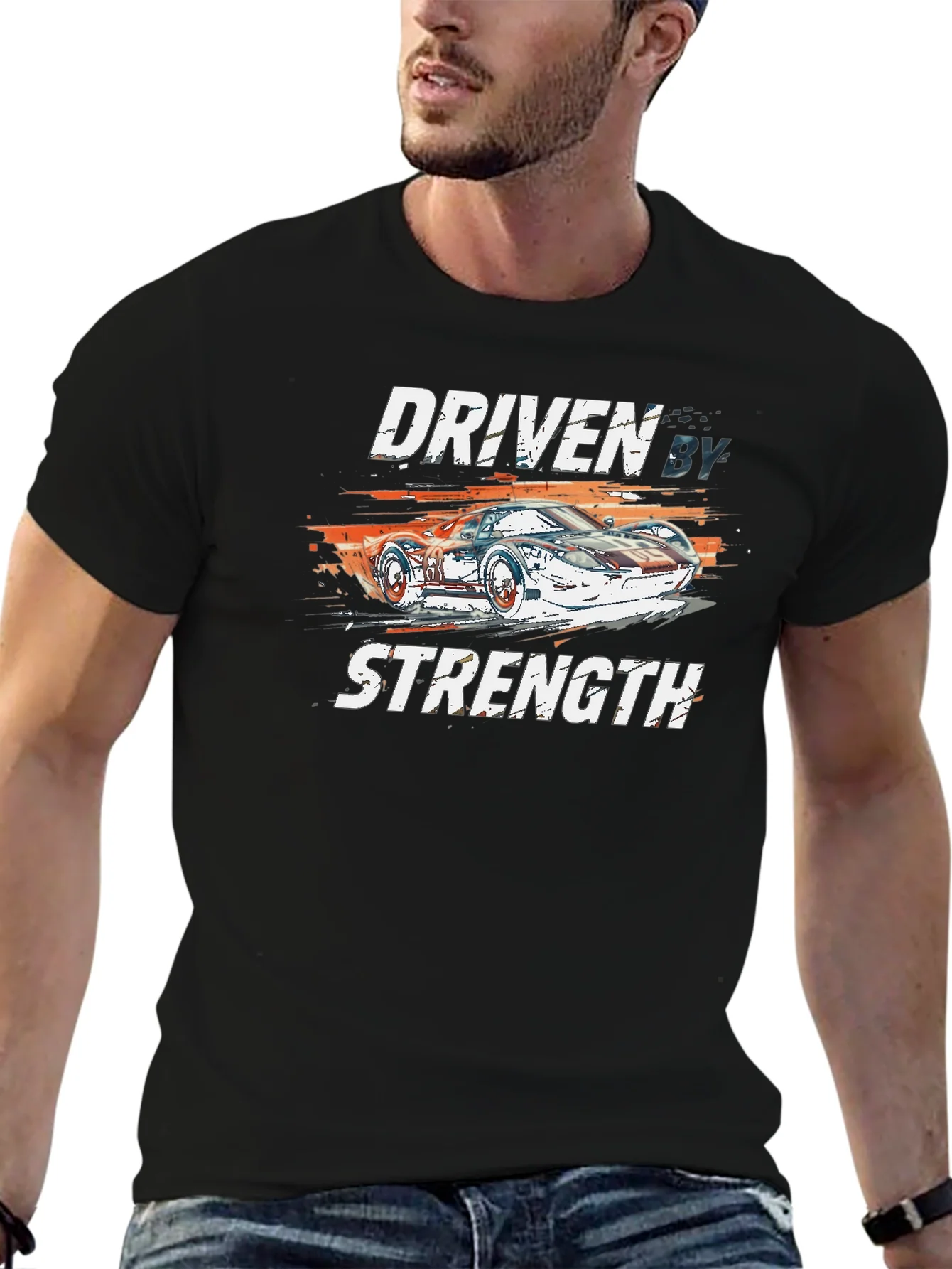 Driven By Strength Graphic T-Shirt