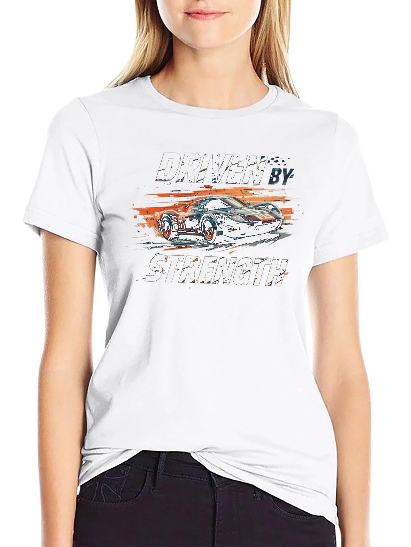 Driven By Strength Graphic T-Shirt