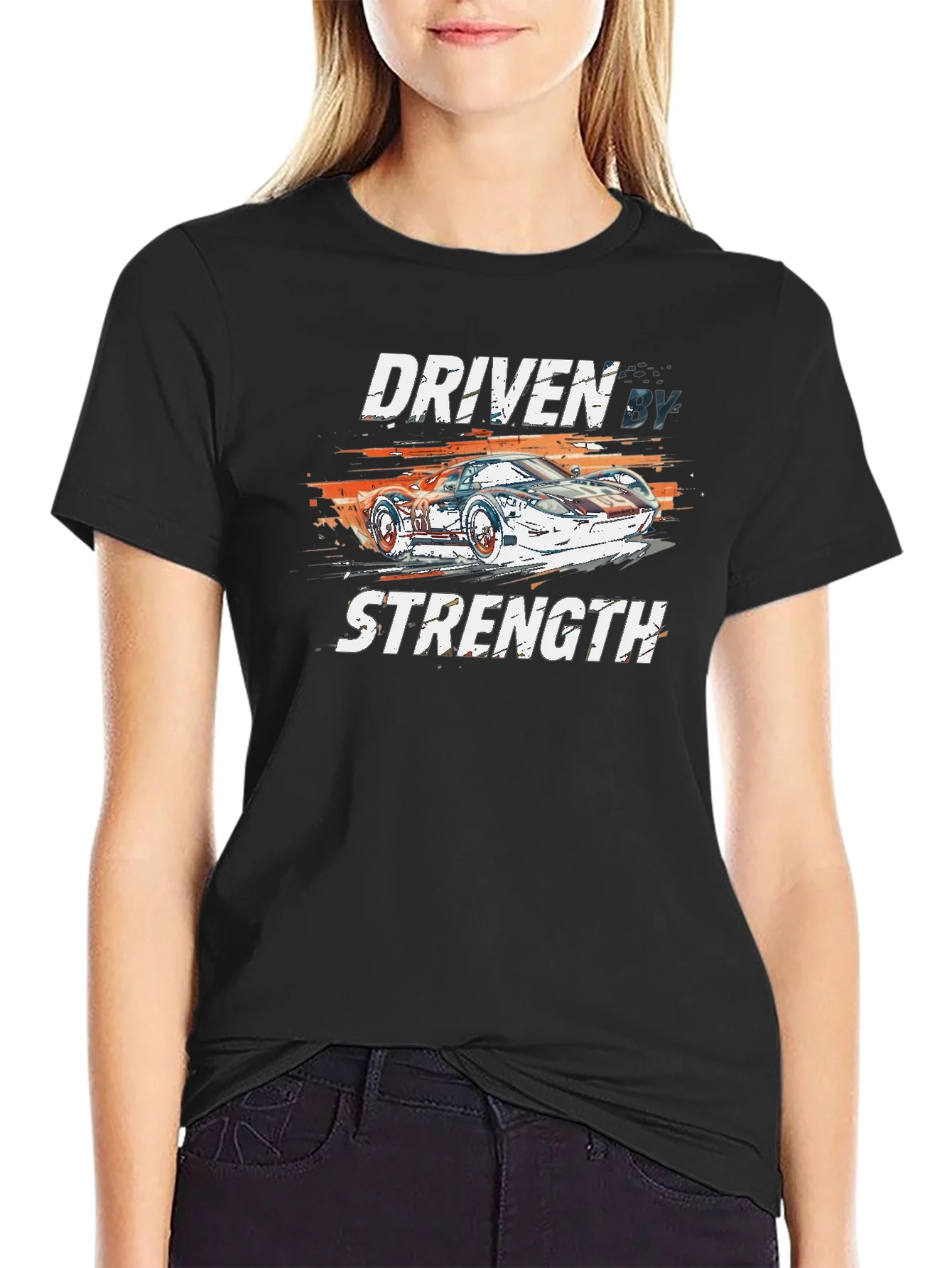 Driven By Strength Graphic T-Shirt