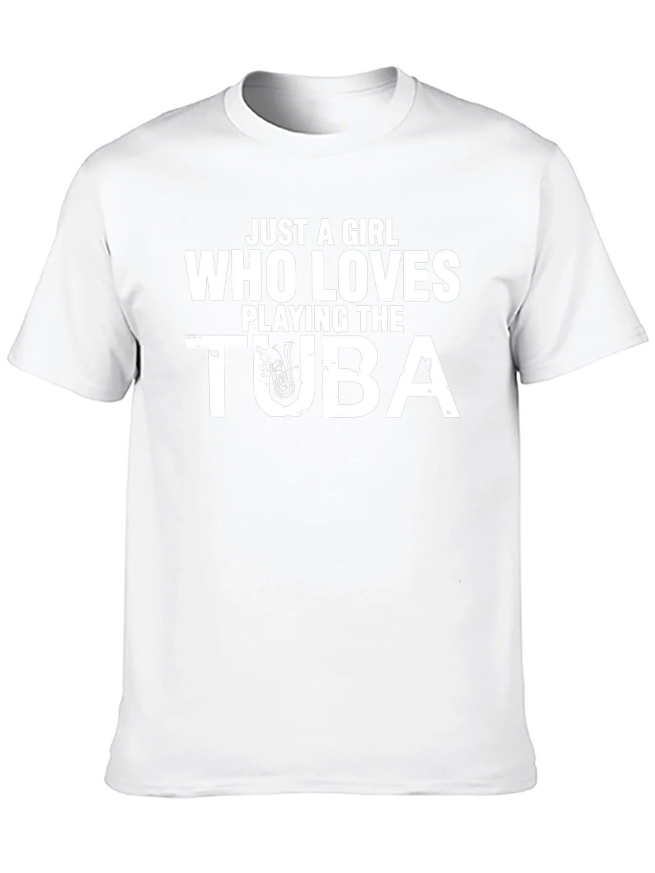 Just A Girl Who Loves Playing Tuba T-Shirt