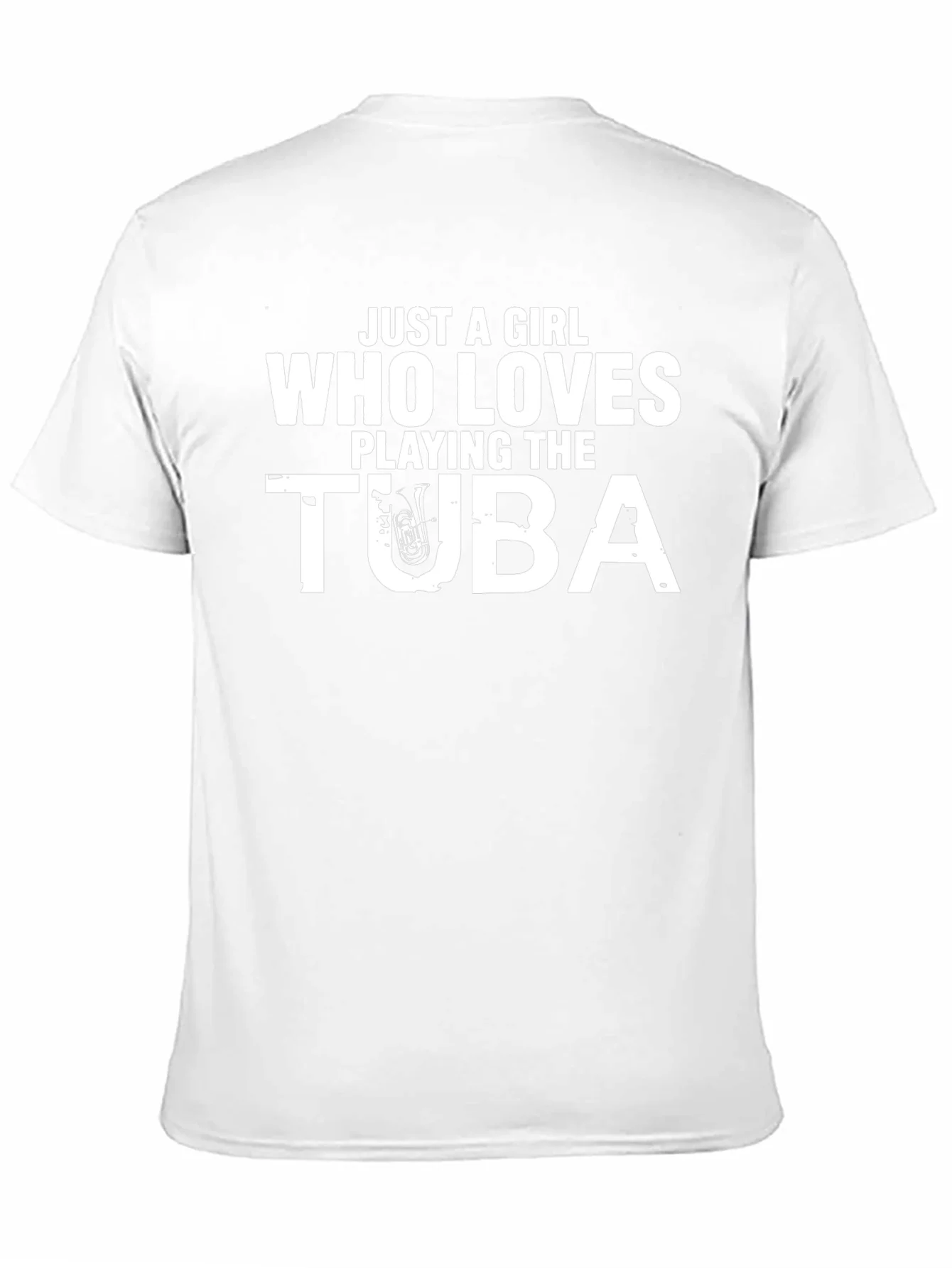 Just A Girl Who Loves Playing Tuba T-Shirt