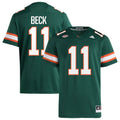 Carson Beck Miami Hurricanes Jersey - Green