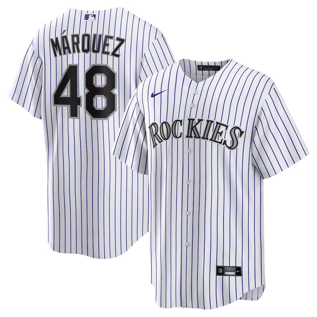 Germn Mrquez Colorado Rockies Home Jersey - White
