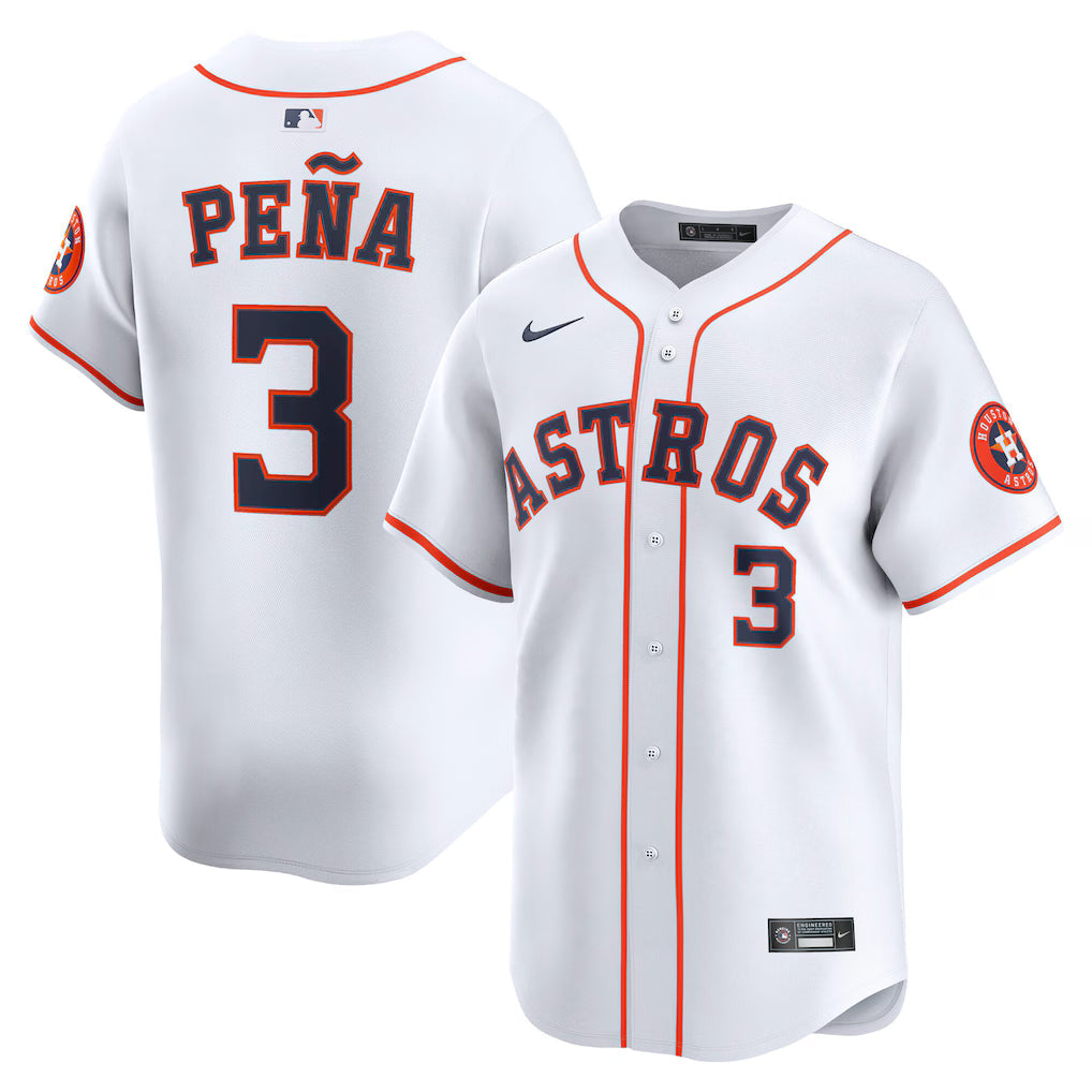 Jeremy Pea Houston Astros Home Jersey - White