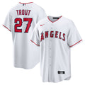 Mike Trout Los Angeles Angels Home Player Jersey - White