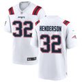 TreVeyon Henderson New England Patriots Jersey - White