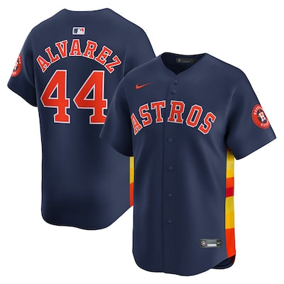 Yordan Alvarez Houston Astros Alternate Jersey  Navy