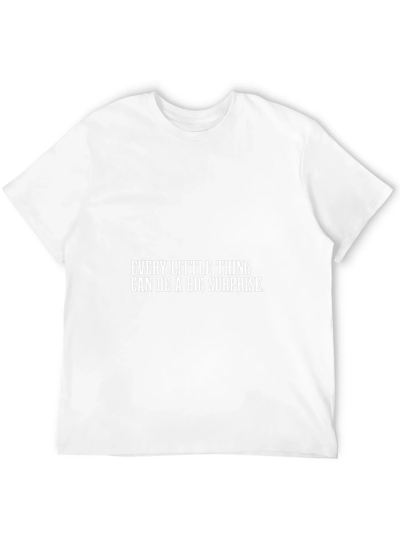 Surprise Graphic Tee - Mens Black T-Shirt