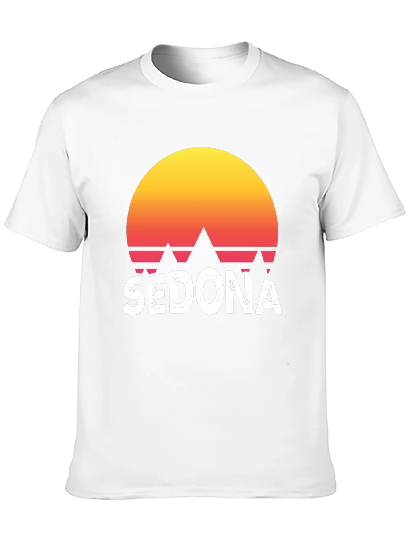 Sedona Sunset Graphic Tee - Retro Style