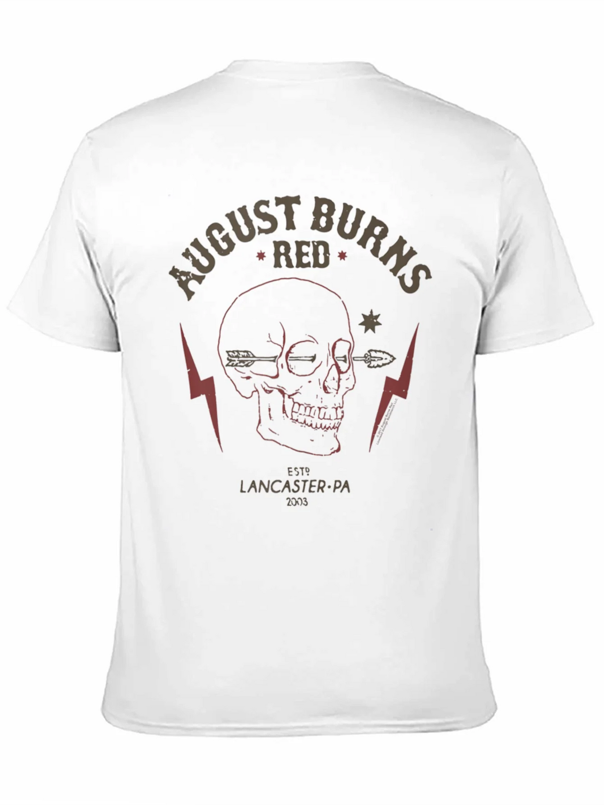 August Burns Red Skull Graphic T-Shirt