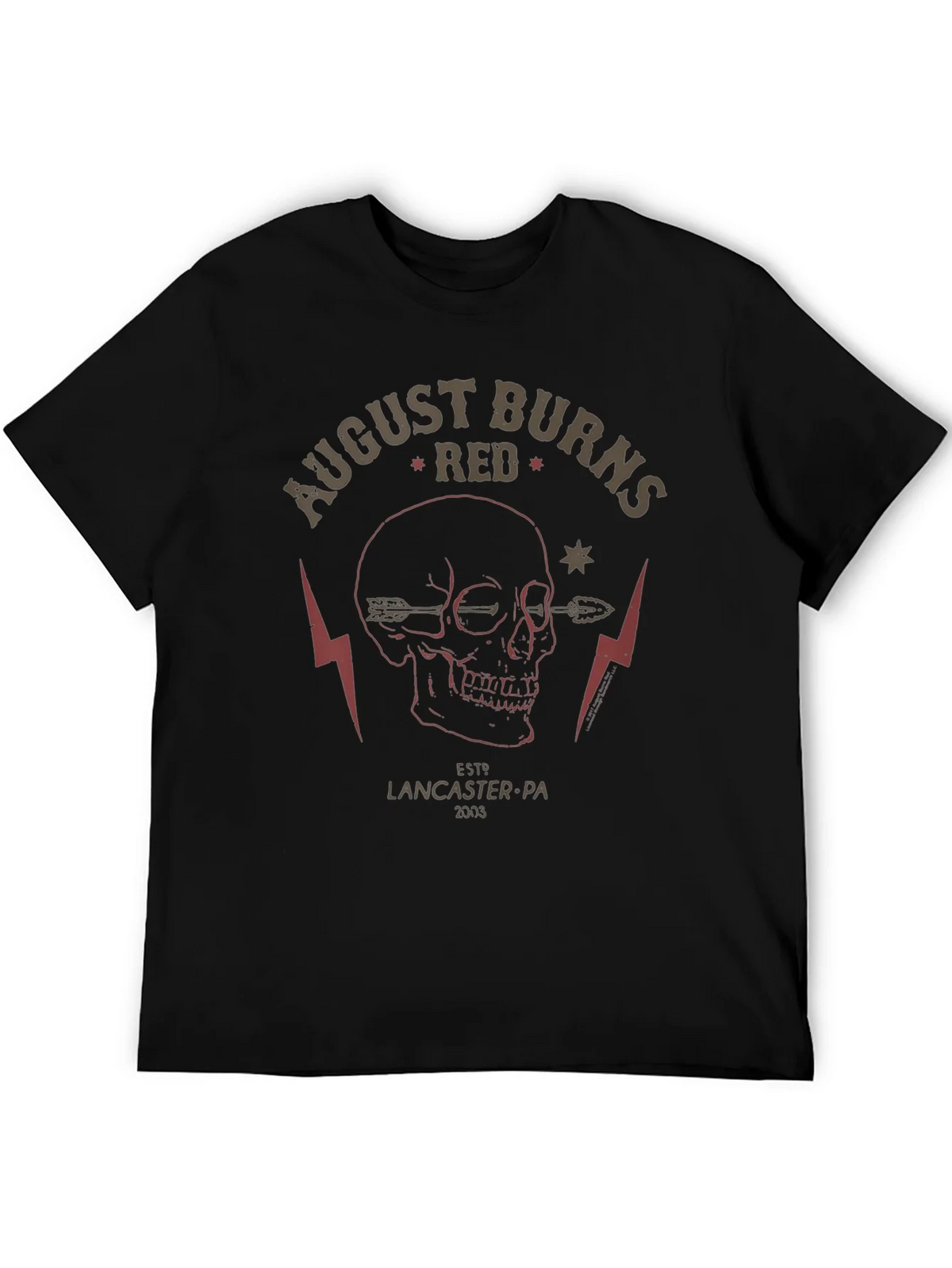 August Burns Red Skull Graphic T-Shirt