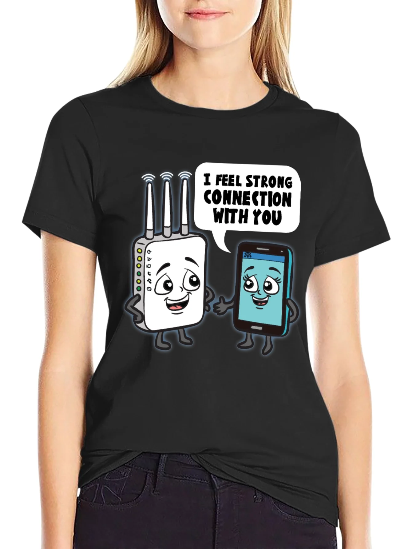 I Feel Strong Connection With You Graphic Tee