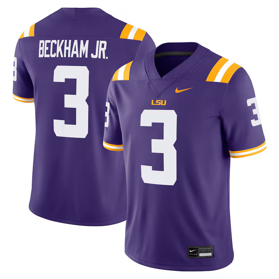 Odell Beckham Jr. LSU Tigers Alumni Jersey - Purple