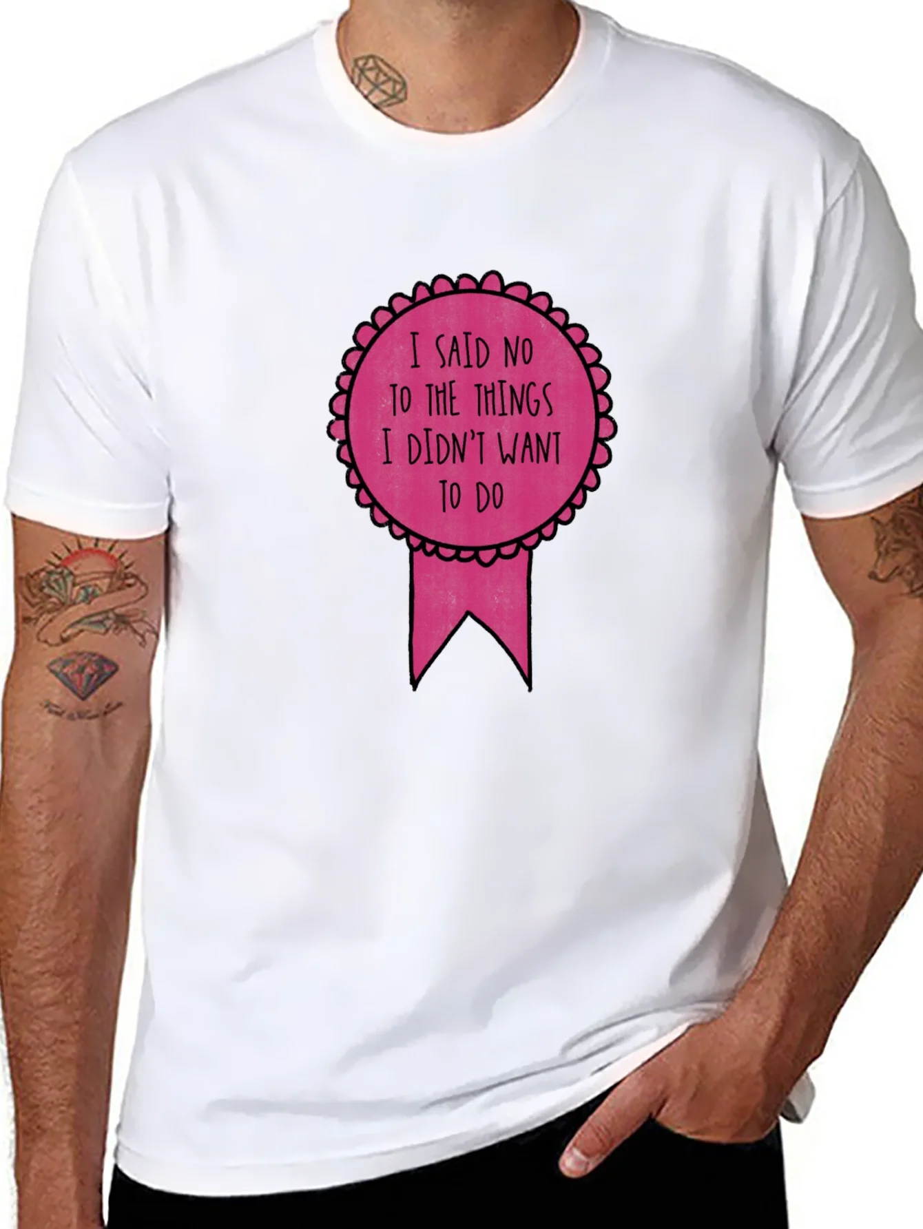 Funny Sarcastic Award Ribbon Graphic Tee
