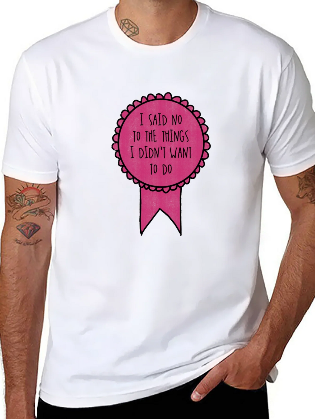 Funny Sarcastic Award Ribbon Graphic Tee