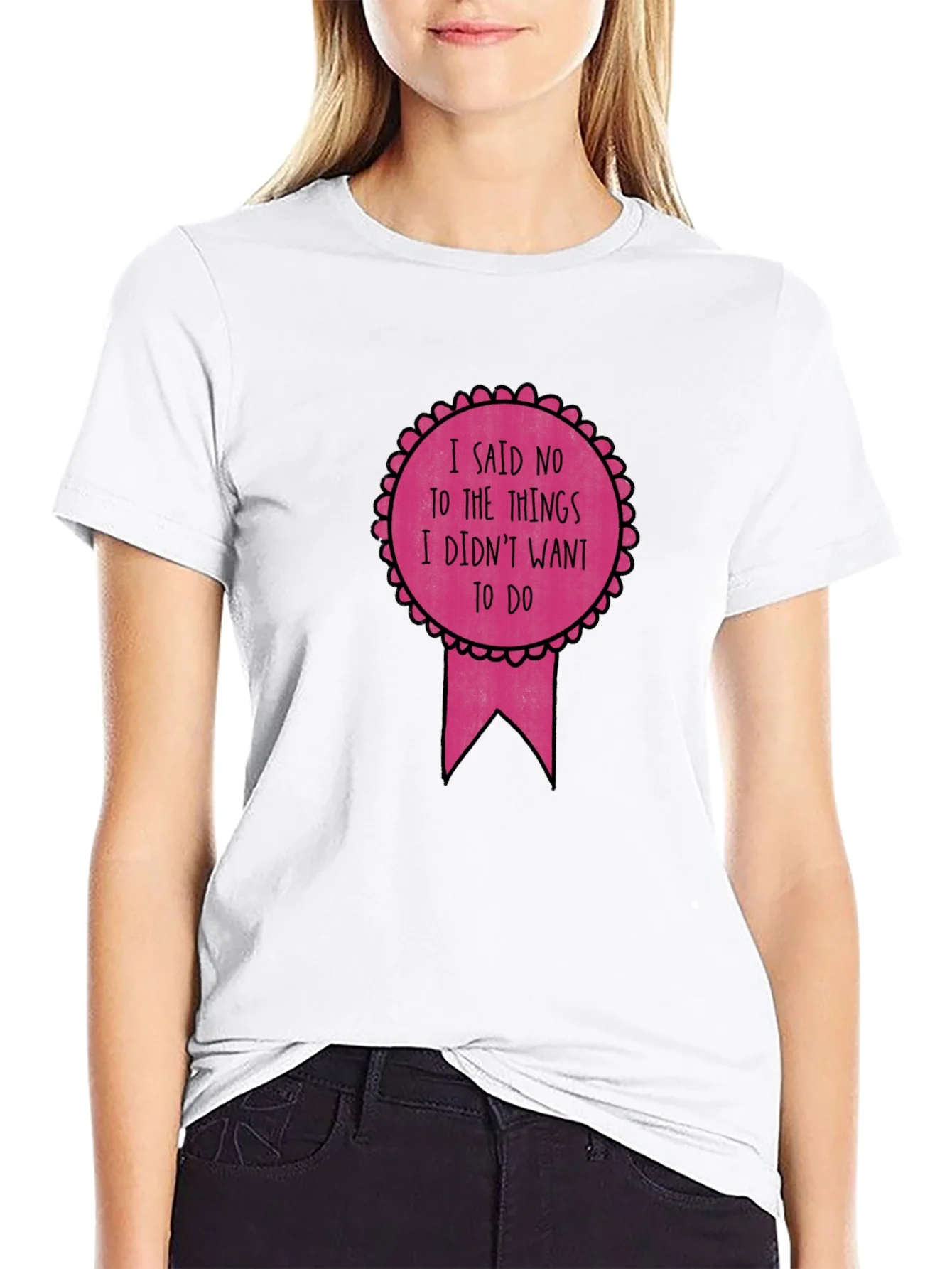 Funny Sarcastic Award Ribbon Graphic Tee