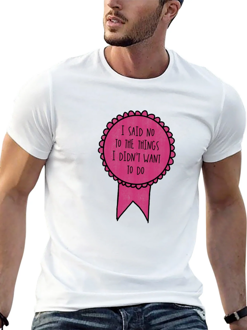 Funny Sarcastic Award Ribbon Graphic Tee